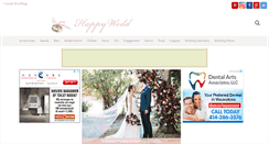 Desktop Screenshot of happywedd.com